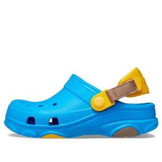 Tamanco Crocs (GS) All Terrain Lined “Azul Amarelo” 206747-456