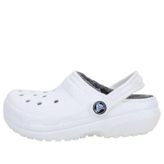 Tamanco Crocs (GS) Classic Lined “Branco” 207010-10M