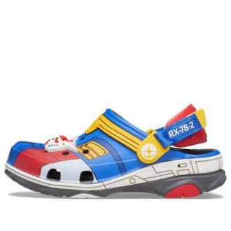 Tamanco Crocs (GS) x Gundam All-Terrain “Vermelho Azul” 210129-0DA