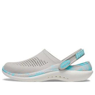 Tamanco Crocs LiteRide 2.0 “Cinza Azul” 207634-1DU