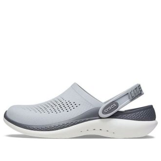 Tamanco Crocs LiteRide 2.0 “Cinza Claro” 206708-0DT