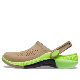 Tamanco Crocs LiteRide 360  Ombre Marmorizado “Cáqui” 208281-2F9