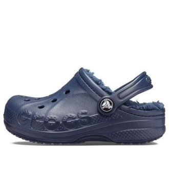 Tamanco Crocs (PS) Classic Baya Lined “Marinho” 207500-463