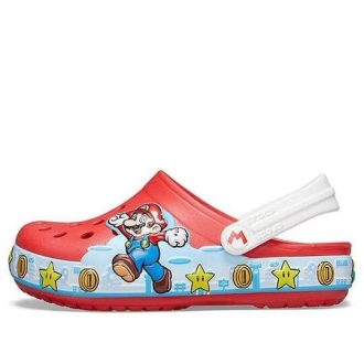 Tamanco Crocs (PS) Nintendo x Classic Lights “Fun Lab – Super Mario” 206438-8C1