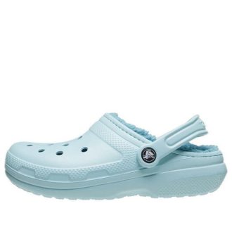 Tamanco Crocs (WMNS) Classic Lined “Azul Celeste” 203591-4SS