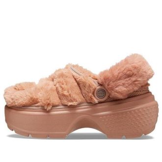 Tamanco Crocs (WMNS) Stomp Quilted “Laranja” 208938-2CC