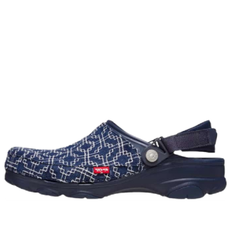 Tamanco Crocs x Levi’s Sashiko Classic All-Terrain “Lavagem Escura” 208917-410