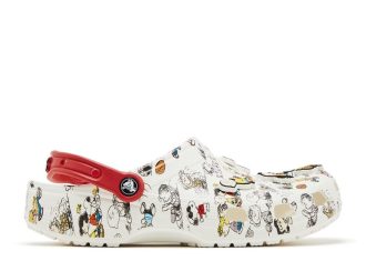 Tamanco Peanuts x Classic “Estampado Allover”