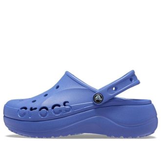 Tamancos Crocs (GS) Baya “Azul Branco” 10190-4O5