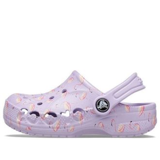Tamancos Crocs (GS) Baya Seasonal Estampados “Roxo” 206180-530