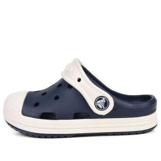 Tamancos Crocs (GS) Bump It “Azul Branco” 202282-43W