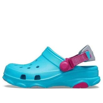 Tamancos Crocs (GS) Classic All-Terrain “Azul Rosa” 207011-4SL