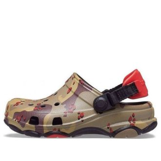 Tamancos Crocs (GS) Classic All-Terrain Camo “Marrom Verde Preto” 207327-960