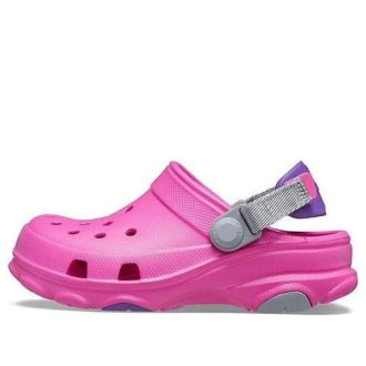 Tamancos Crocs (GS) Classic All-Terrain “Rosa Elétrico” 207011-6QQ