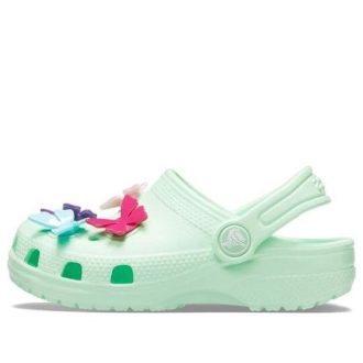 Tamancos Crocs (GS) Classic Butterfly Charm “Menta” 206179-3TI
