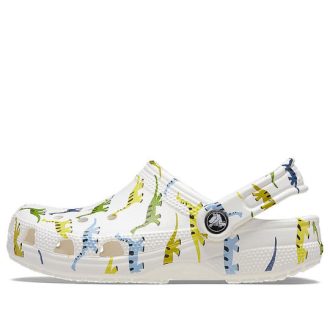 Tamancos Crocs (GS) Classic Character Print “Branco” 209697-9DH