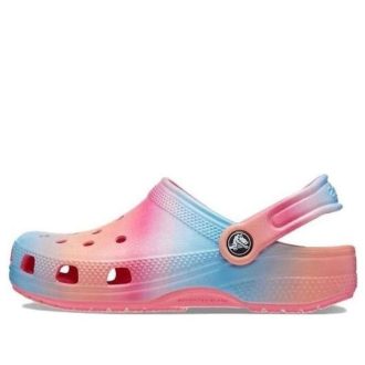 Tamancos Crocs (GS) Classic Color Dip “Rosa Azul Laranja” 209041-6WA