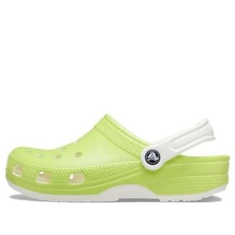 Tamancos Crocs (GS) Classic Glow in the Dark “Verde” 209158-3UH